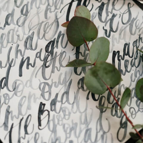 Calligraphy Artist Work 9